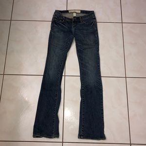 Abercrombie & Fitch Low rise bootcut jeans